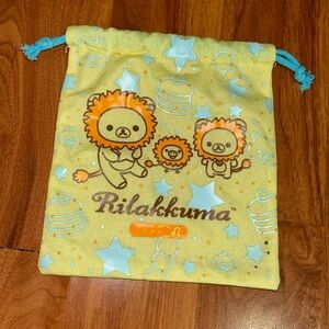 Rilakkuma Japan Leo ♌️ Drawstring Pouch